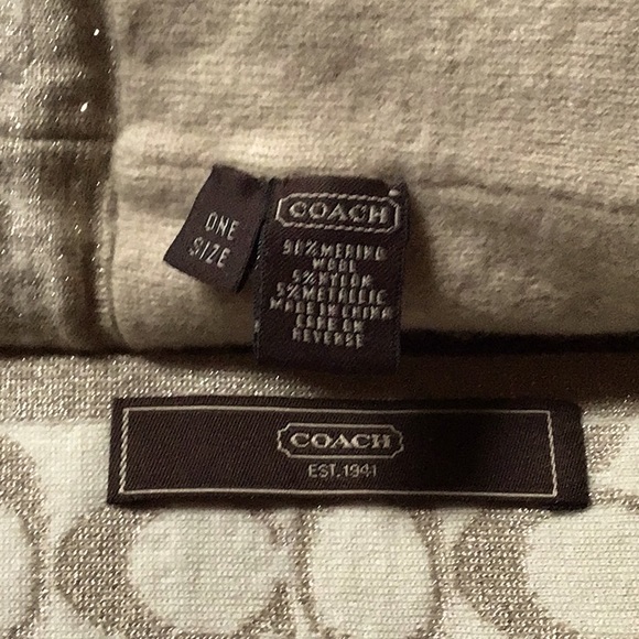 Coach Beanie, Scarf and Wristlet - Picture 3 of 5